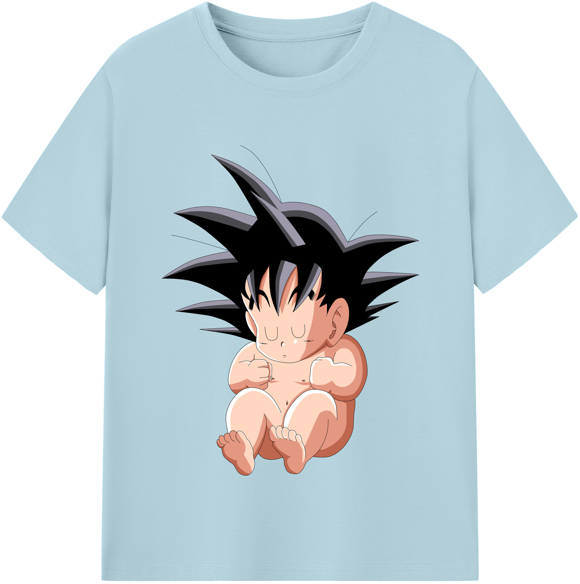 （画像用） ドラゴンボール 孫悟空（そん ごくう）Son Goku カカロット DRAGON BALL Kakarotto 綿100％半袖Tシャツ（フロントプリント）